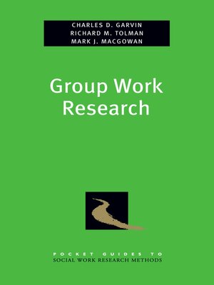 cover image of Group Work Research